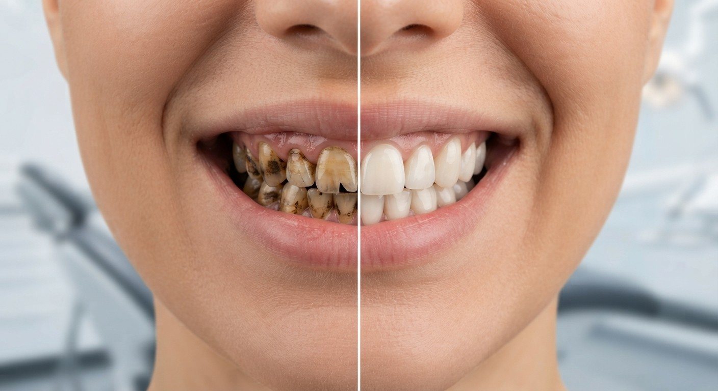 Antes y después: rehabilitación estética